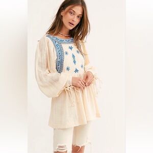 NWT Free people size M Bali birdie tunic  top